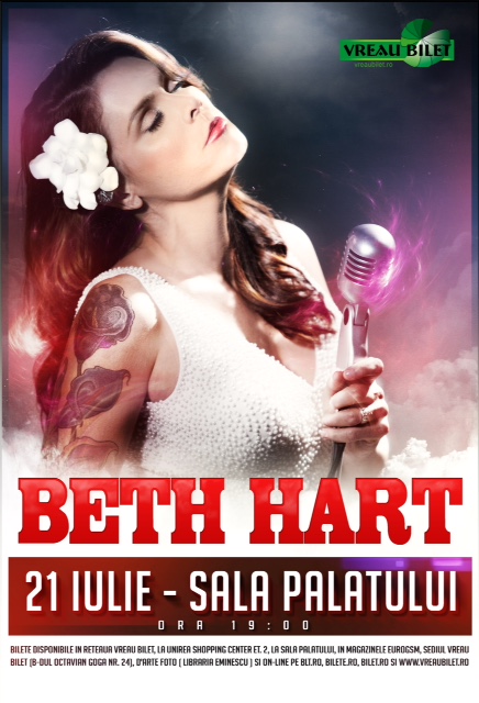 Beth Hart vrea pe urmele lui Dracula intr-o scurta incursiune in Transilvania